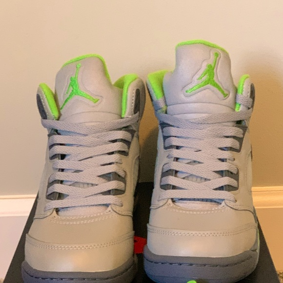 Jordan 5 Green Bean GS Size 6